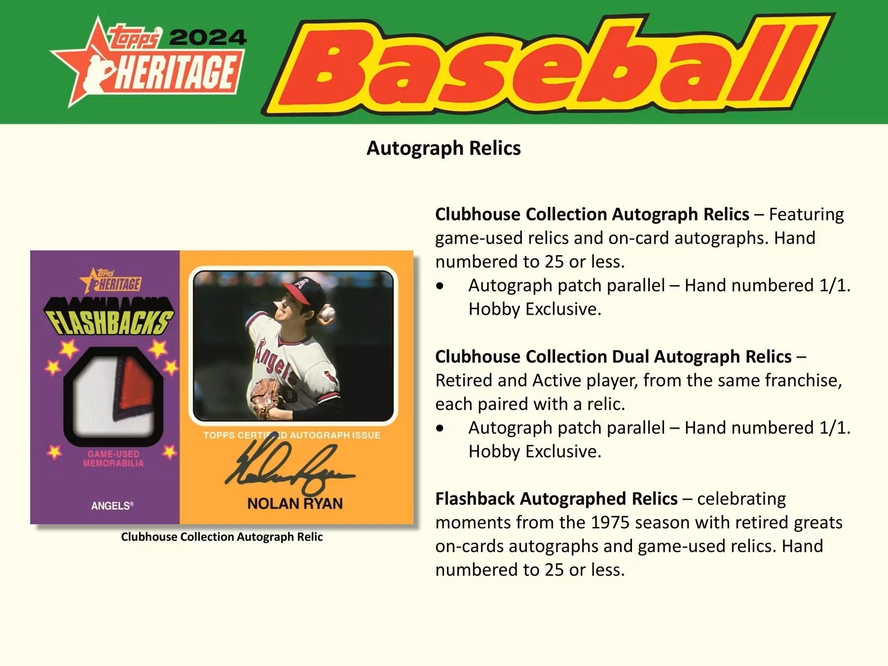 Baseball - 2024 - Topps Heritage - Hobby Pack (9 Cards) Topps 887521123803