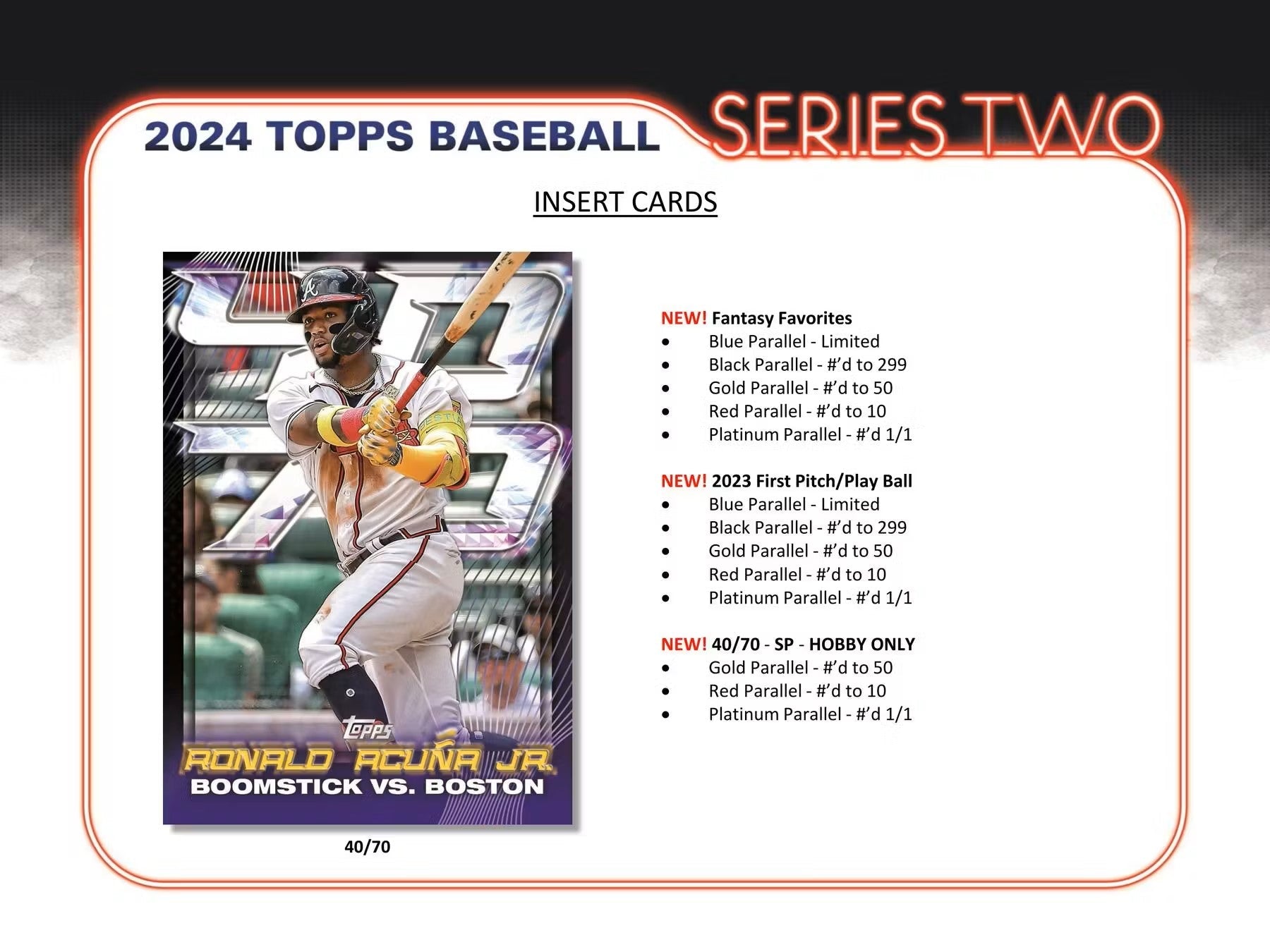 Baseball - 2024 - Topps Series 2 - Hobby Box (20 Packs) Topps 887521128174