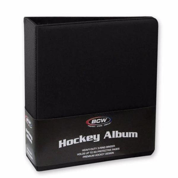 BCW - Binder - 3'' Premium Black - Hockey BCW 722626007934