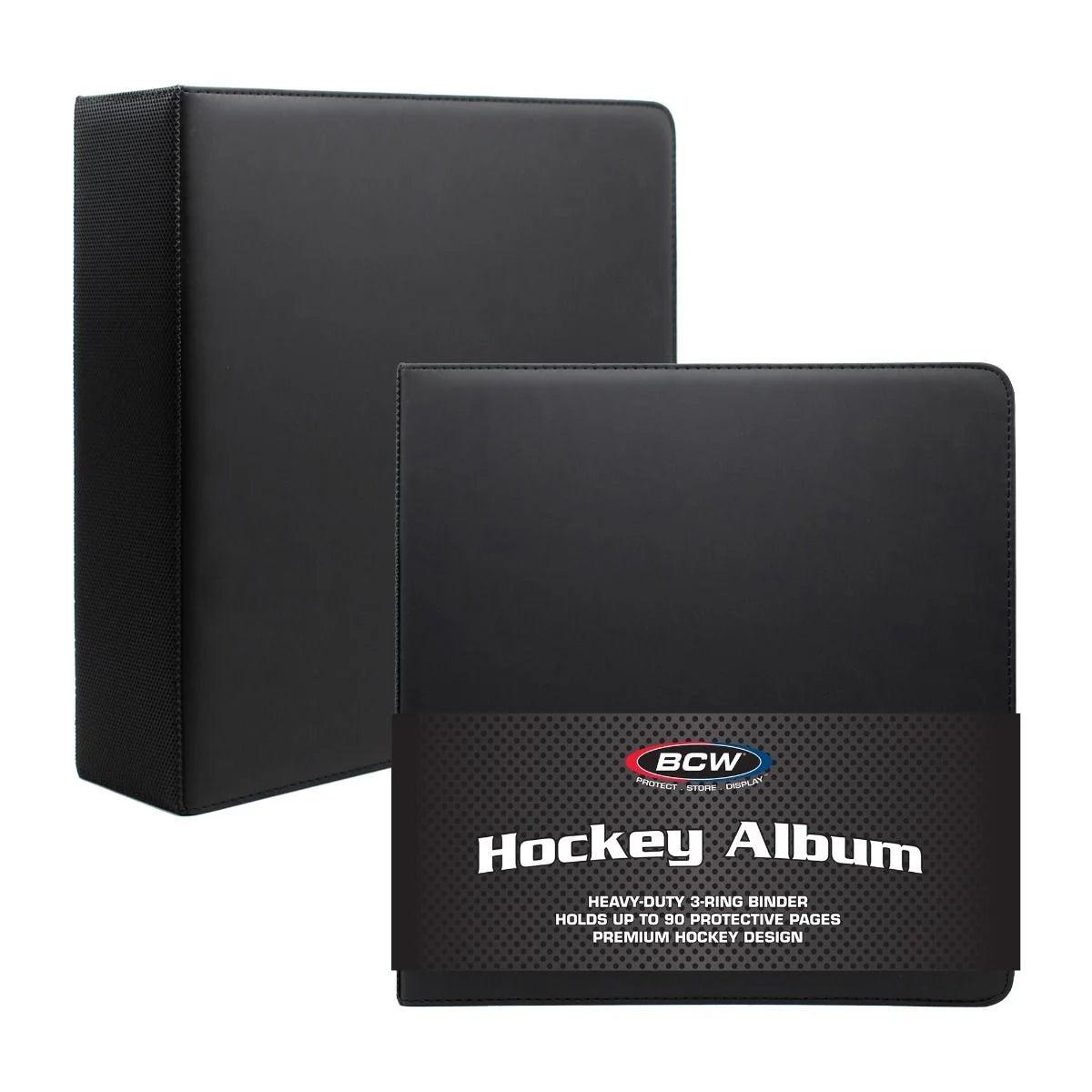 BCW - Binder - 3'' Premium Black - Hockey BCW 722626007934