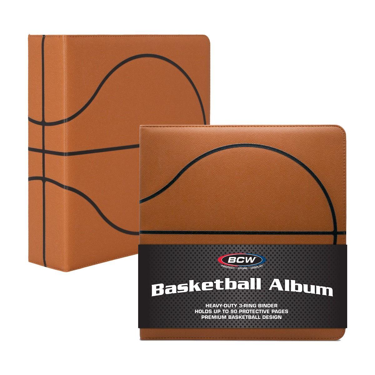 BCW - Binder - 3'' Premium Brown - Basketball BCW 722626007927