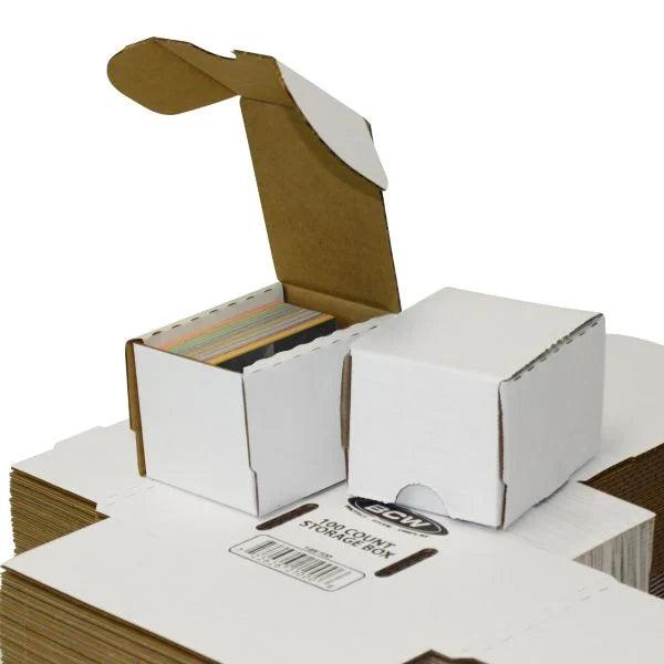 BCW - Cardboard Storage Box 100 (Holds 125 Cards) BCW 722626210006