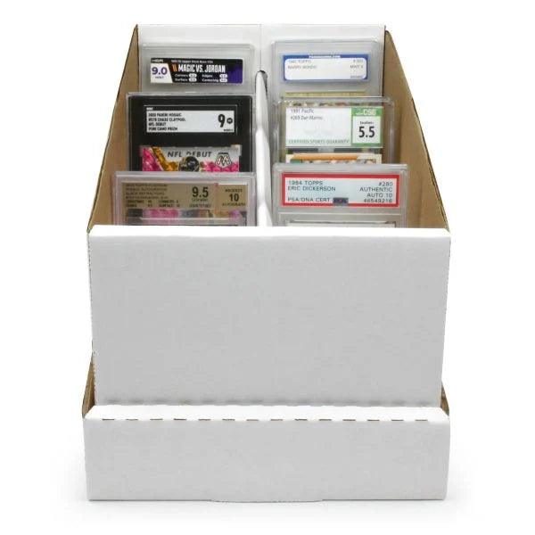 BCW - Cardboard Storage Box for Graded Cards/One - Touch/Semi - Rigid & Toploaders - Shoe Box BCW 722626921414