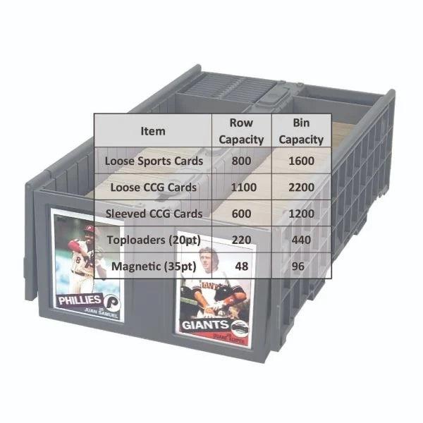 BCW - Plastic Storage Card Bin (1600 Cards) BCW 722626015281