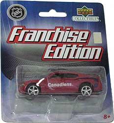 Diecast - 1:64 Scale - Dodge Charger Franchise Car - NHL Montreal Canadiens Upper Deck Collectibles 782870554967