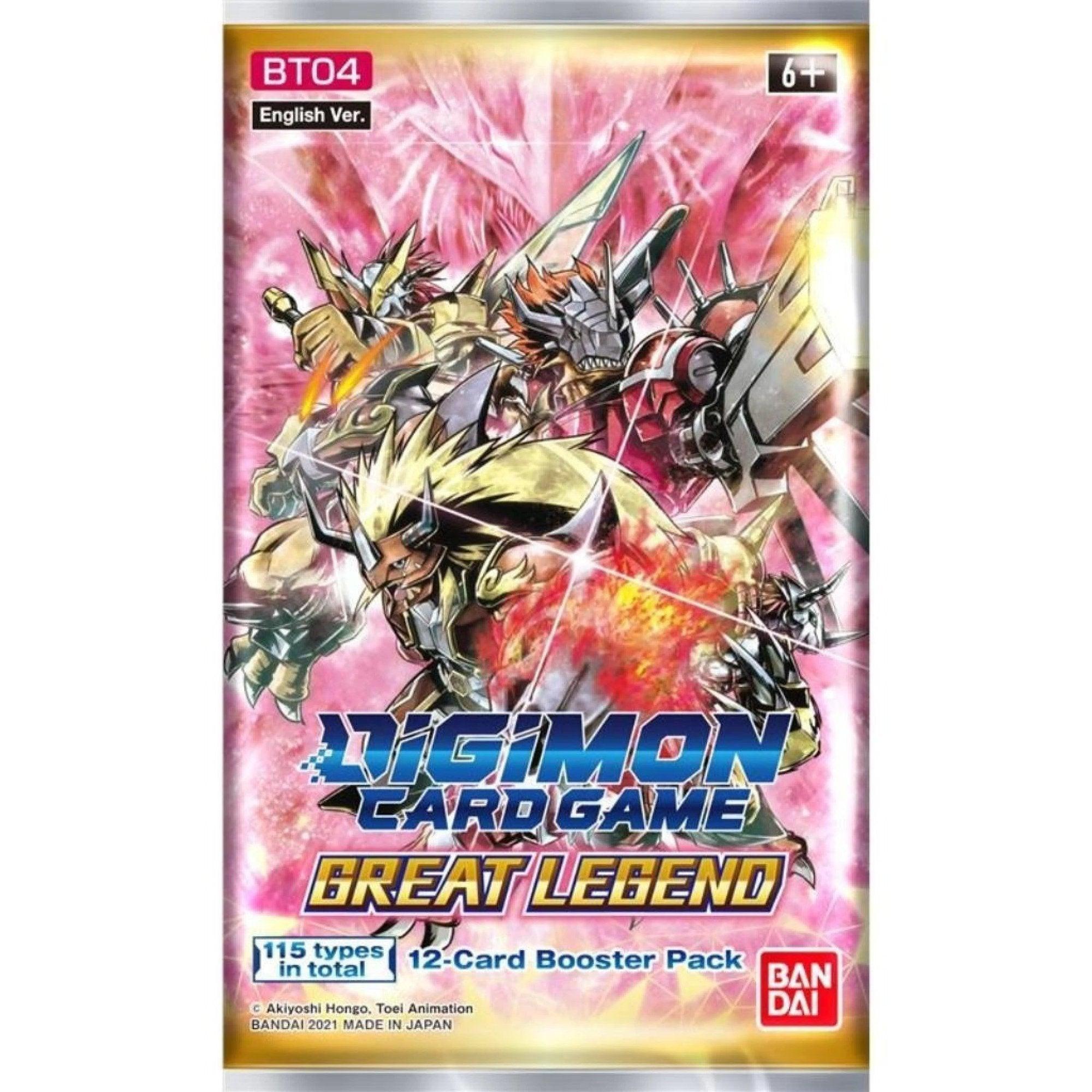 Digimon - Starter Deck (54 cards) and 1 Booster Pack - Giga Green Bandai 811039034764