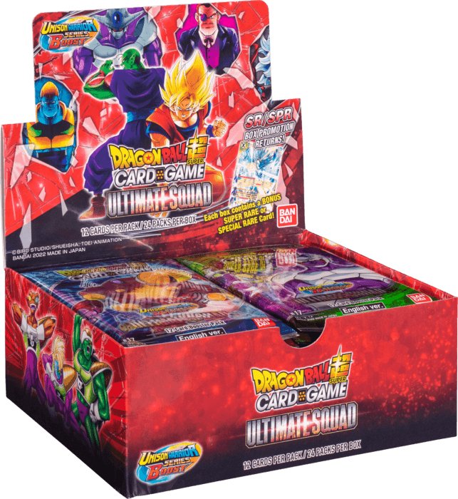 Dragon Ball - Ultimate Squad - Booster Box (24 Packs) Bandai 811039036560