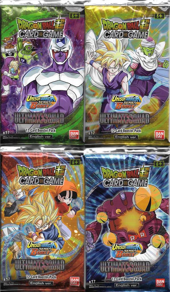 Dragon Ball - Ultimate Squad - Booster Pack (12 Cards) Bandai 811039036553