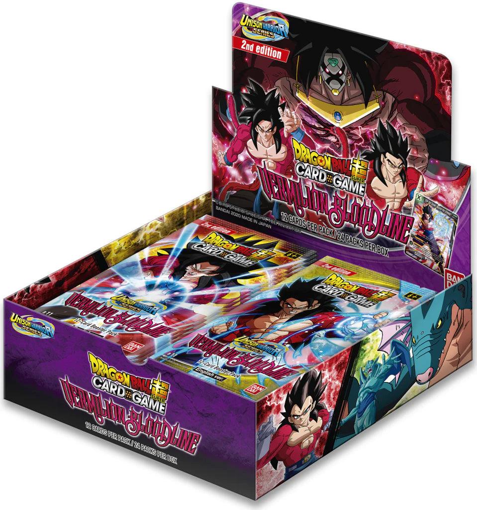 Dragon Ball - Vermilion Bloodline - 2nd Edition - Booster Box (24 Packs) Bandai 811039033781