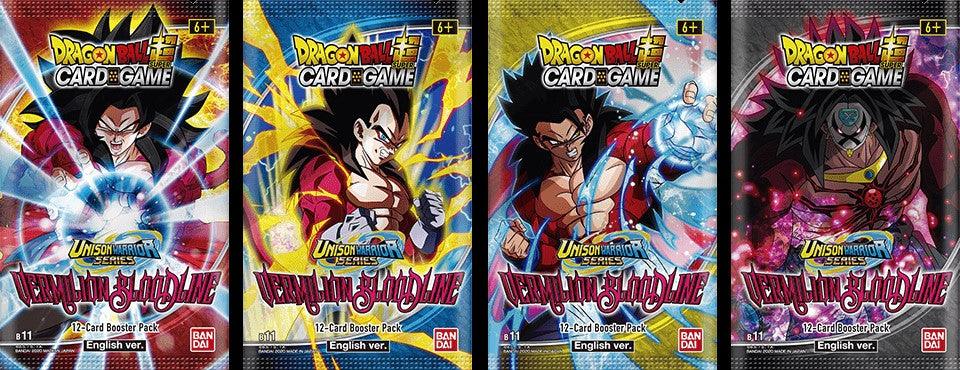 Dragon Ball - Vermilion Bloodline - 2nd Edition - Booster Pack (12 Cards) Bandai 811039033774