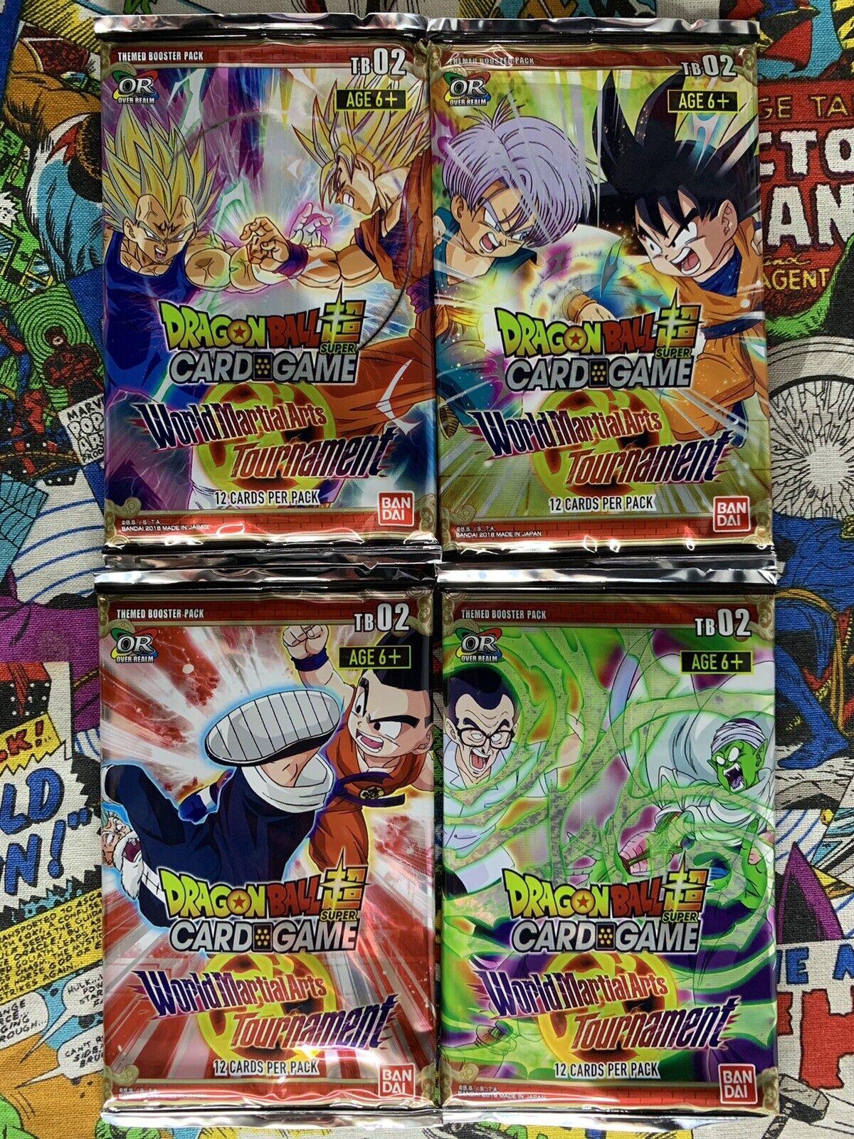 Dragon Ball - World Martial Arts Tournament - Booster Pack (12 Cards) Bandai 811039031046