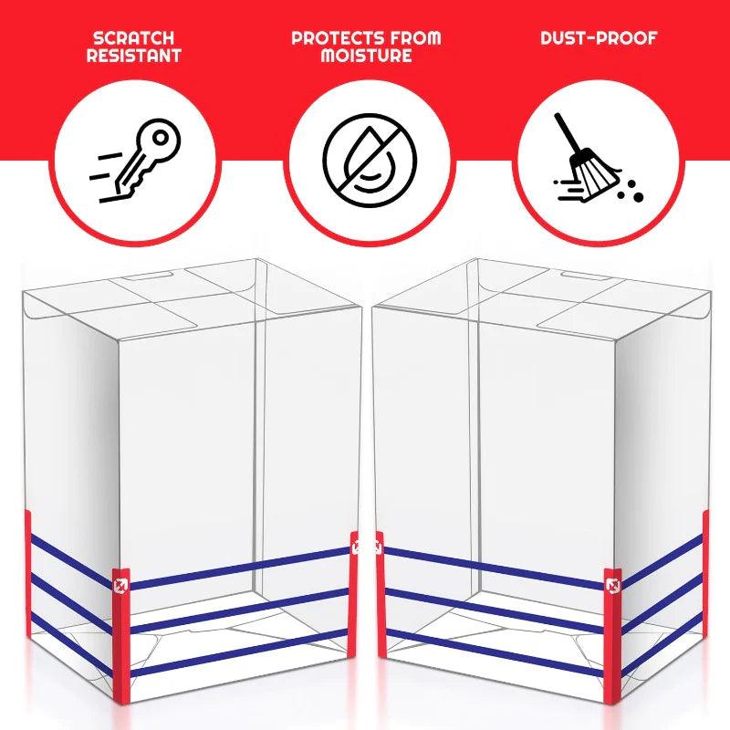 EVORETRO - Plastic Protector for Standard Size (4") Funko Pop - Wrestling Ring - 0.40mm Thick (1 Protector) EVORETRO 3701492101585