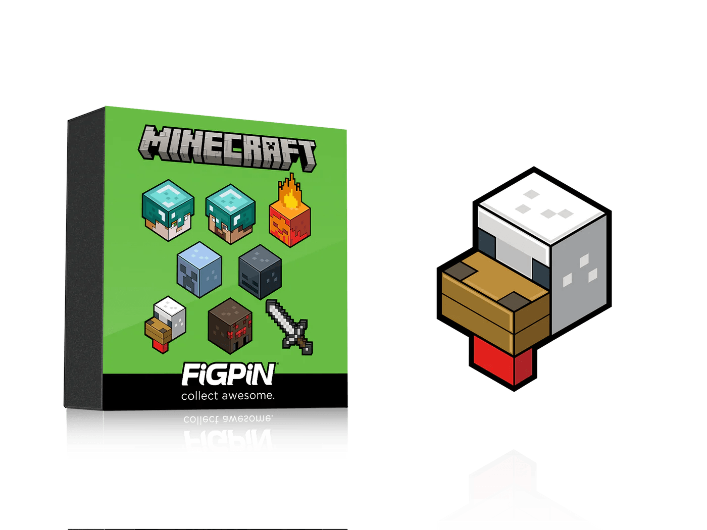 FiGPiN Mini - Minecraft Mystery Series 2 FiGPiN Collect Awesome Inc. 810090378367