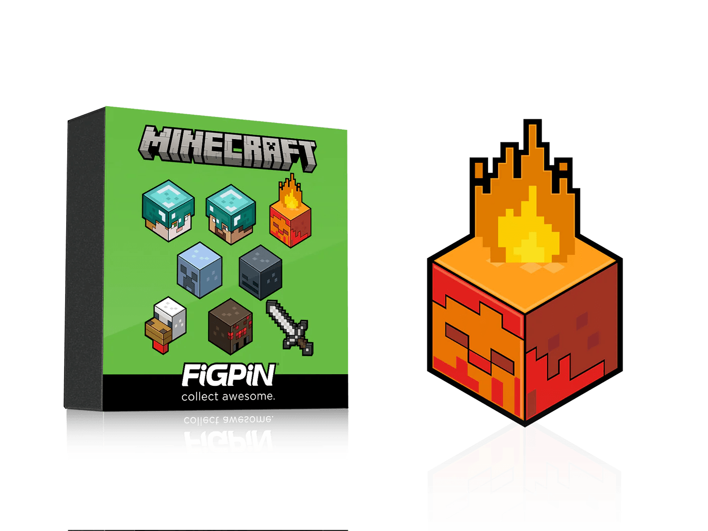 FiGPiN Mini - Minecraft Mystery Series 2 FiGPiN Collect Awesome Inc. 810090378367