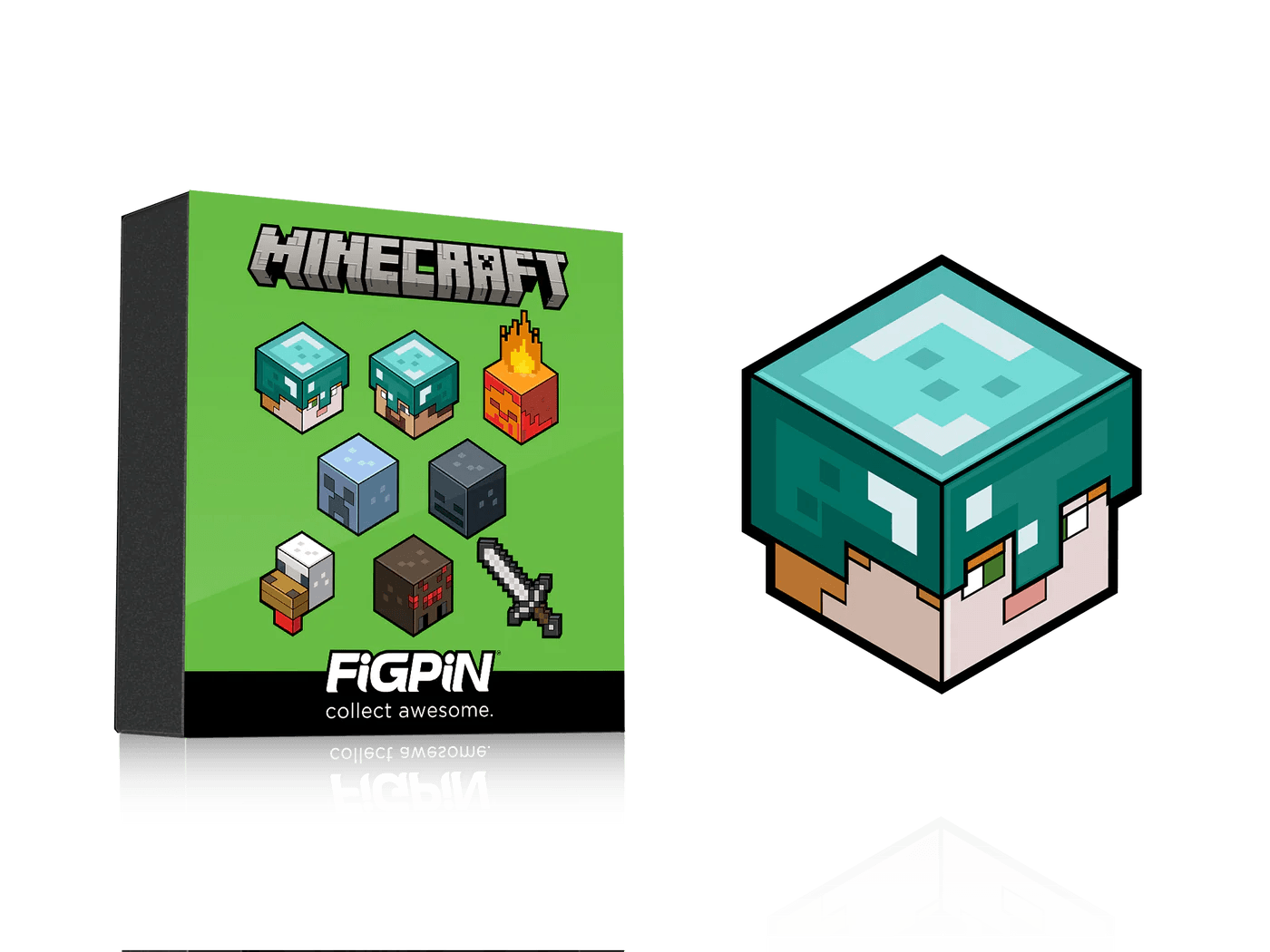 FiGPiN Mini - Minecraft Mystery Series 2 FiGPiN Collect Awesome Inc. 810090378367