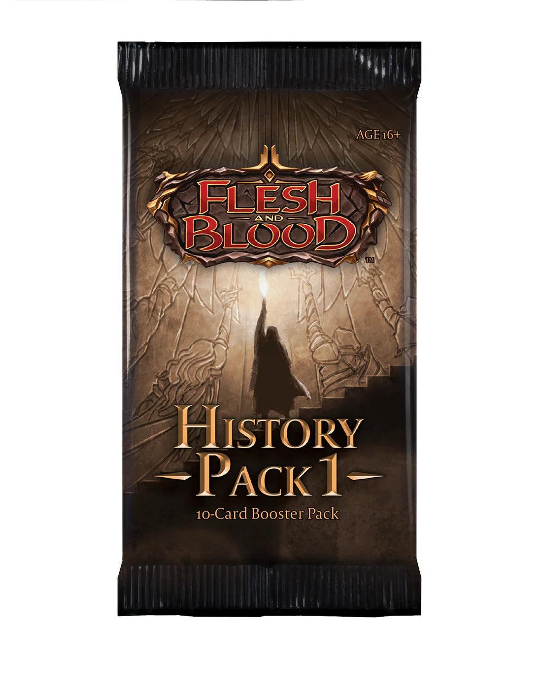 Flesh And Blood - History Pack 1 - Booster Box (36 Packs) Legend Story Studios 9421905459686