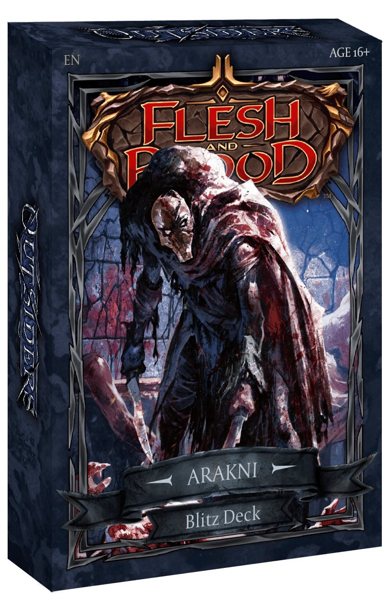 Flesh And Blood - Outsiders - Blitz Deck - Arakni Legend Story Studios 9421037050409