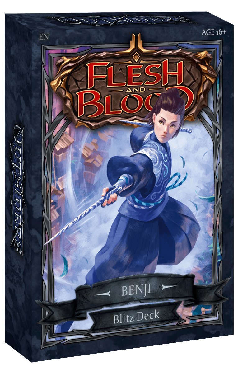 Flesh And Blood - Outsiders - Blitz Deck - Benji Legend Story Studios 9421037050409