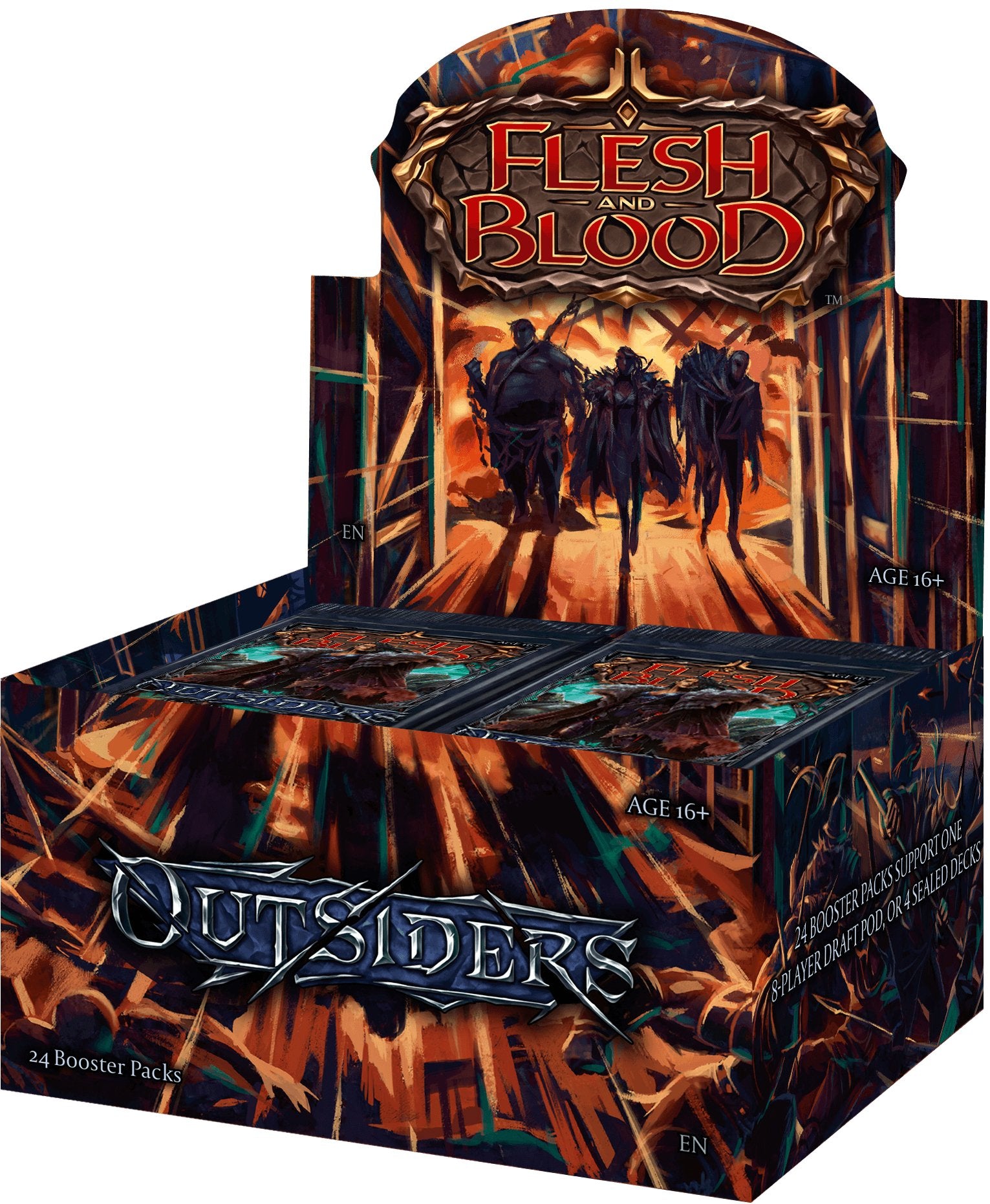 Flesh And Blood - Outsiders - Booster Box (24 Packs) Legend Story Studios 9421037050386