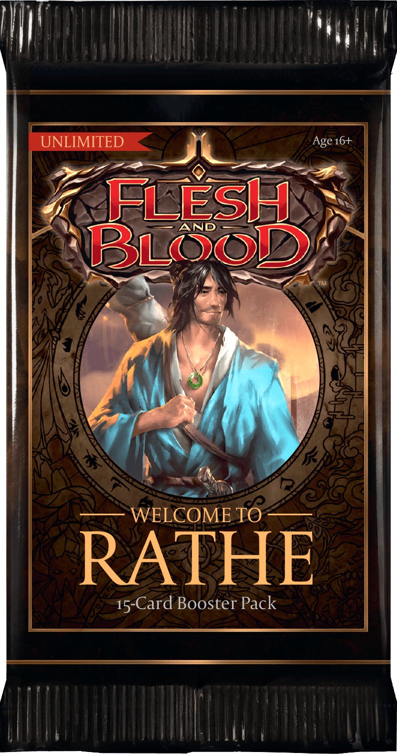 Flesh and Blood - Welcome to Rathe (UNLIMITED) - Booster Box (24 Packs) Legend Story Studios 9421905459303