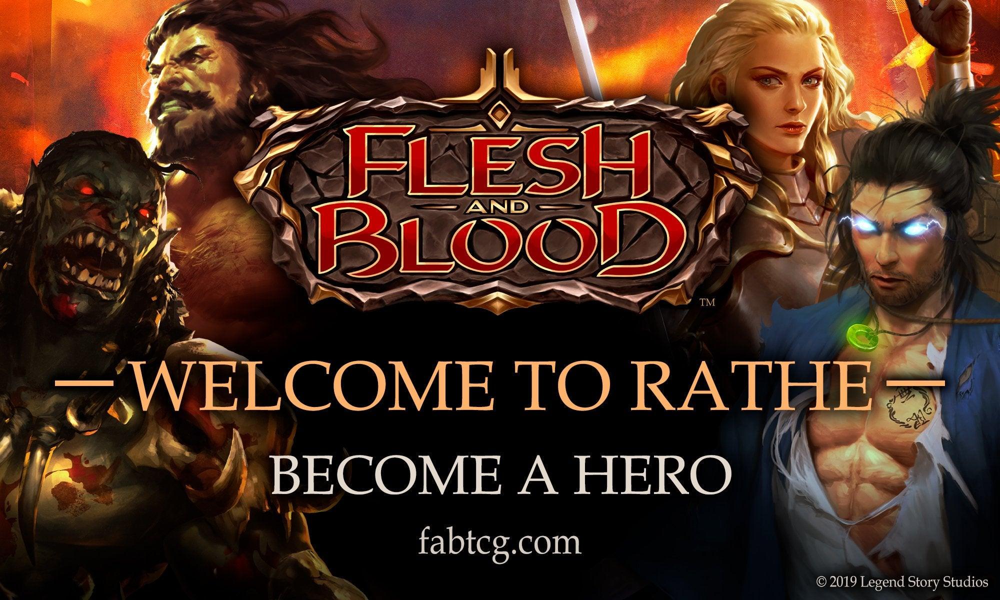 Flesh and Blood - Welcome to Rathe (UNLIMITED) - Booster Box (24 Packs) Legend Story Studios 9421905459303