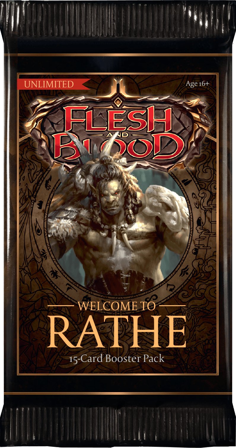 Flesh and Blood - Welcome to Rathe (UNLIMITED) - Booster Box (24 Packs) Legend Story Studios 9421905459303