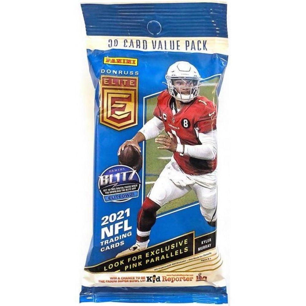 Football - 2021 - Panini Donruss Elite - Jumbo Value Pack (30 Cards) Panini 613297968436