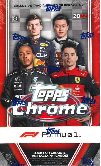 Formula 1 Racing (F1) - 2022 - Topps Chrome - Hobby Box (18 Packs) Topps 887521112661