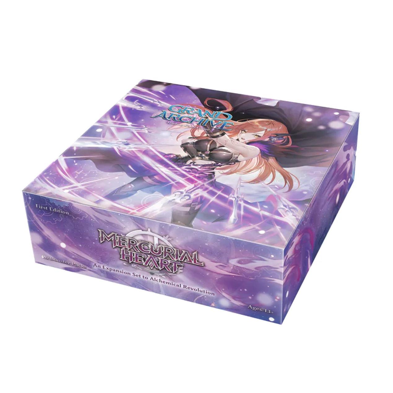 Grand Archive - Mercurial Heart - Booster Box (20 Packs) Weebs of the Shore LLC 724065400574