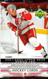 Hockey - 2001/02 - Upper Deck Series 2 - Hobby Pack (8 Cards) Upper Deck 053334120623