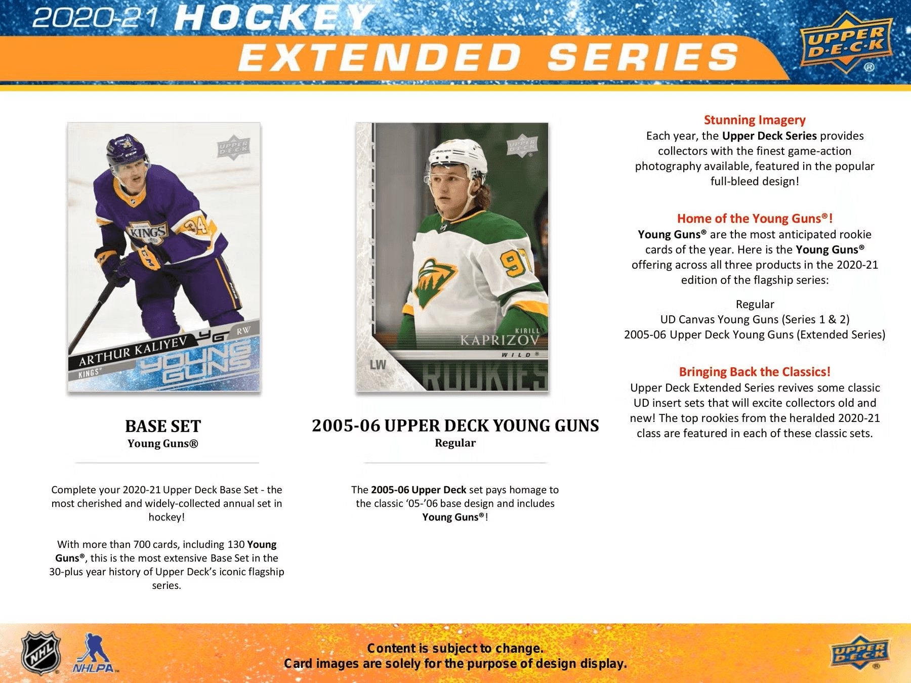 Hockey - 2020/21 - Upper Deck Extended Series - Retail Box (24 Packs) Upper Deck 053334960274