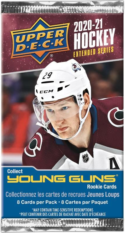 Hockey - 2020/21 - Upper Deck Extended Series - Retail Pack (8 Cards) Upper Deck 053334960281