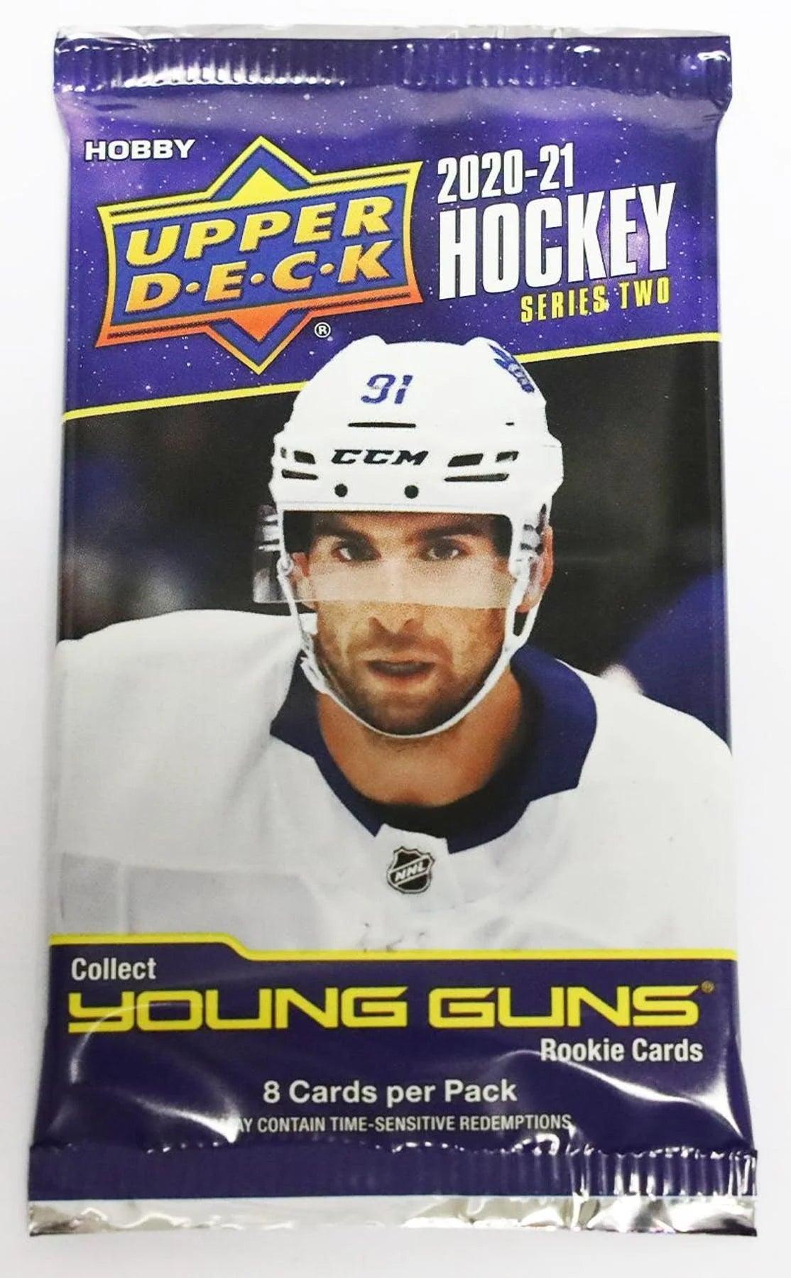 Hockey - 2020/21 - Upper Deck Series 2 - Hobby Pack (8 Cards) Upper Deck 053334954570