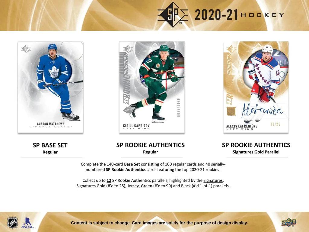 Hockey - 2020/21 - Upper Deck SP - Retail Pack (5 Cards) Upper Deck 053334955881