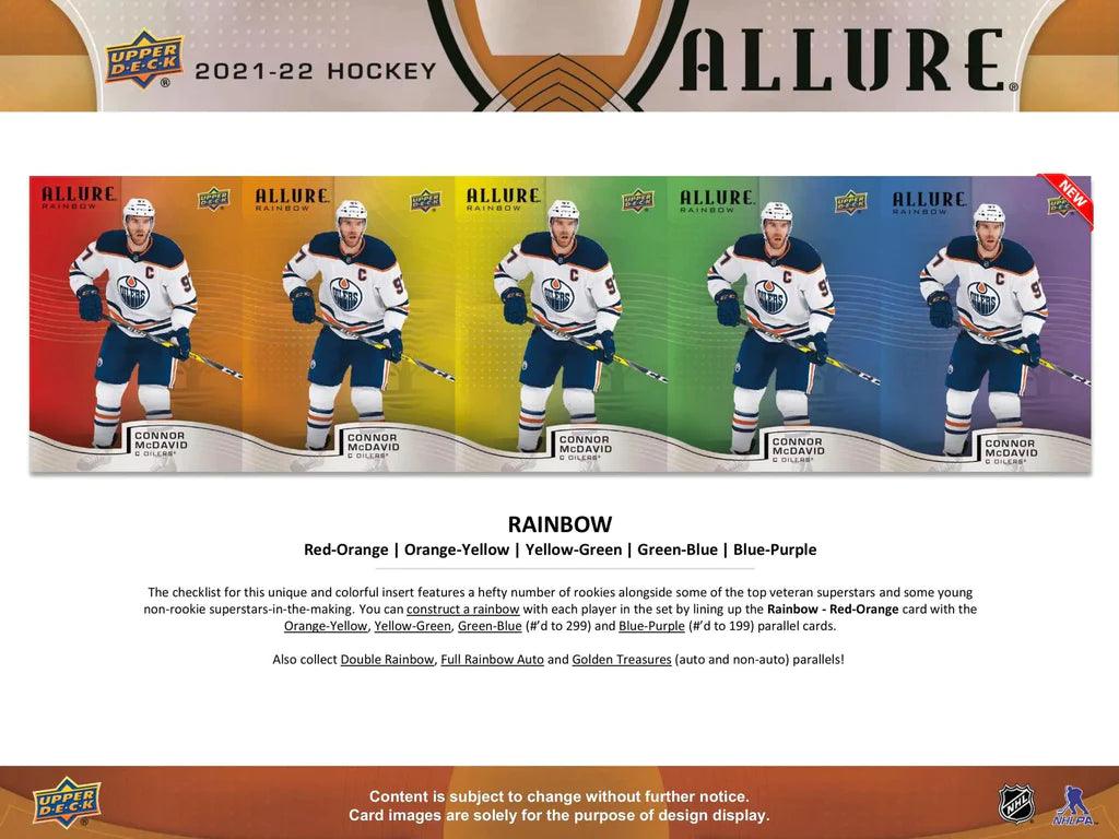 Hockey - 2021/22 - Upper Deck Allure - Hobby Box (8 Packs) Upper Deck 053334976794