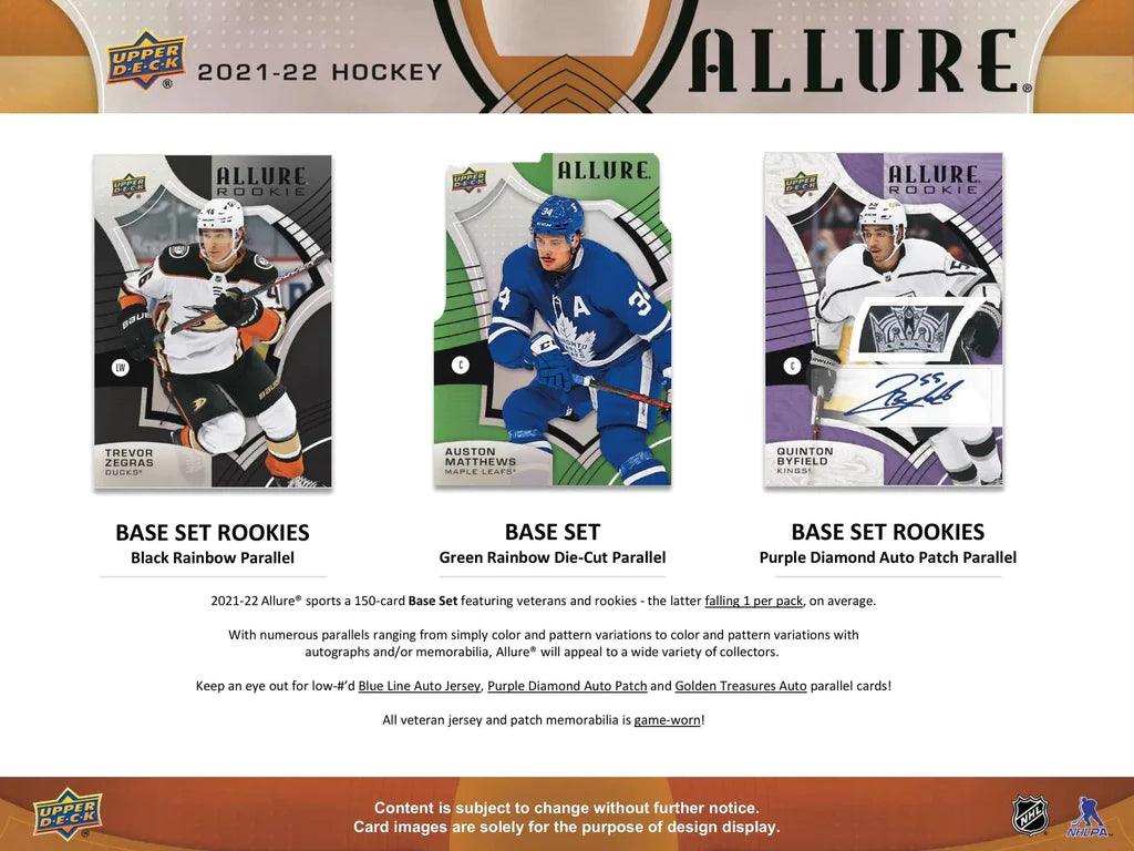 Hockey - 2021/22 - Upper Deck Allure - Hobby Box (8 Packs) Upper Deck 053334976794