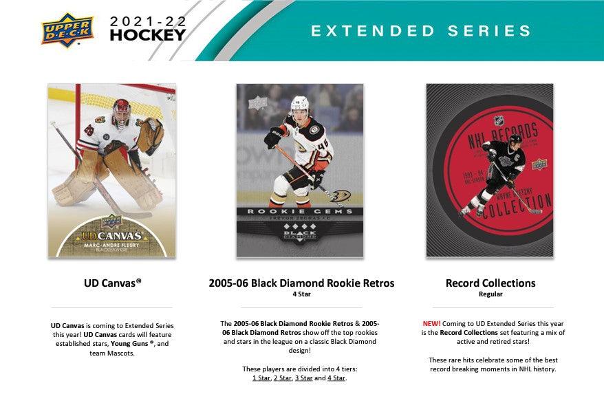 Hockey - 2021/22 - Upper Deck Extended Series - Retail Box (24 Packs) Upper Deck 053334991681