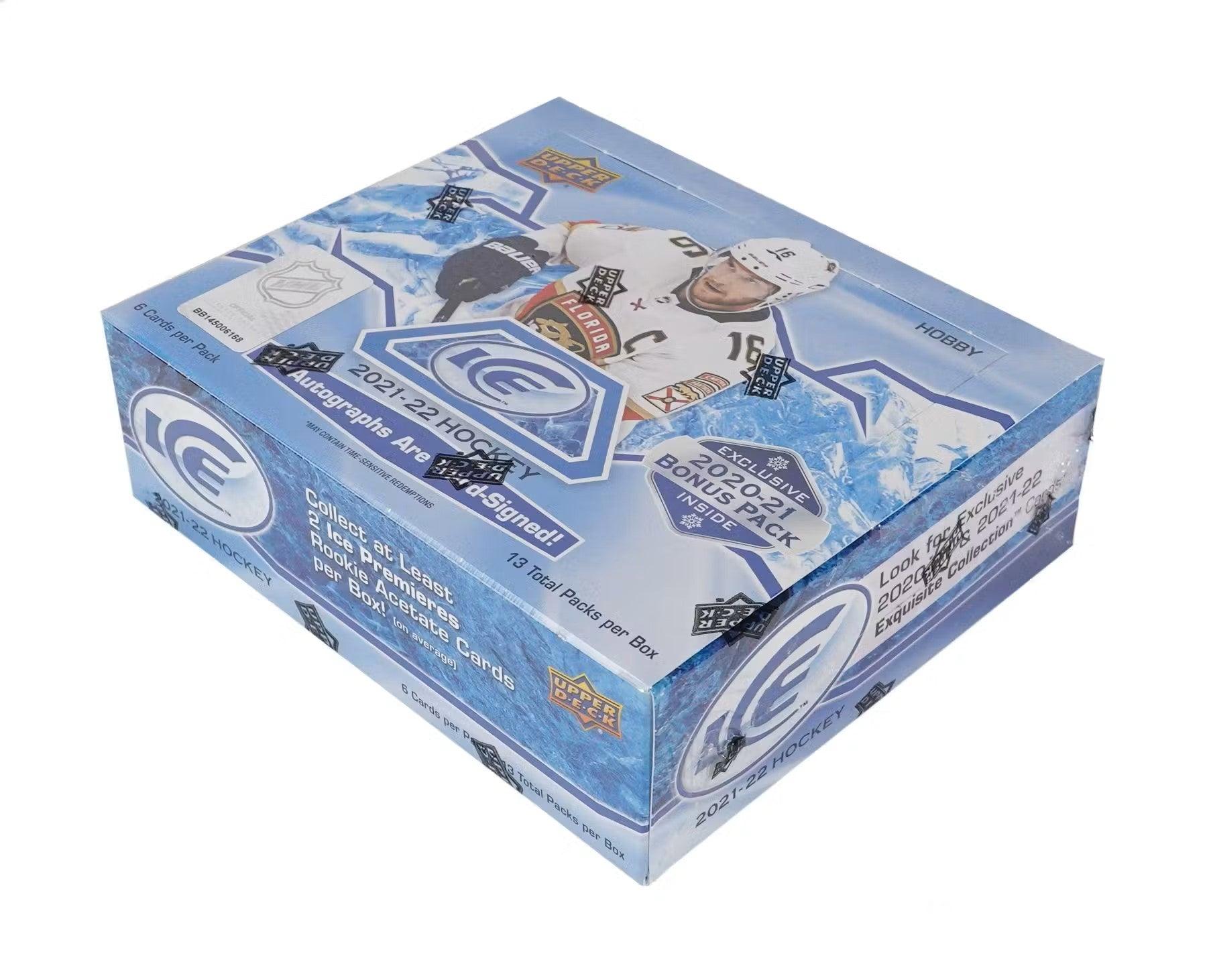 Hockey - 2021/22 - Upper Deck ICE - Hobby Box (12 Packs + 1 Bonus) Upper Deck 053334980845