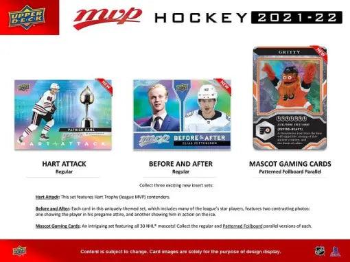 Hockey - 2021/22 - Upper Deck MVP - Retail Box (36 packs) Upper Deck 053334967075