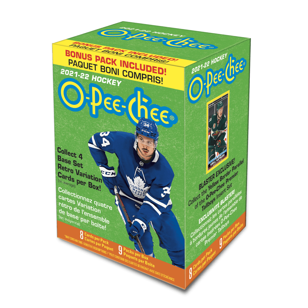 Hockey - 2021/22 - Upper Deck O - Pee - Chee - Blaster Box (9 Packs) Upper Deck 053334967747