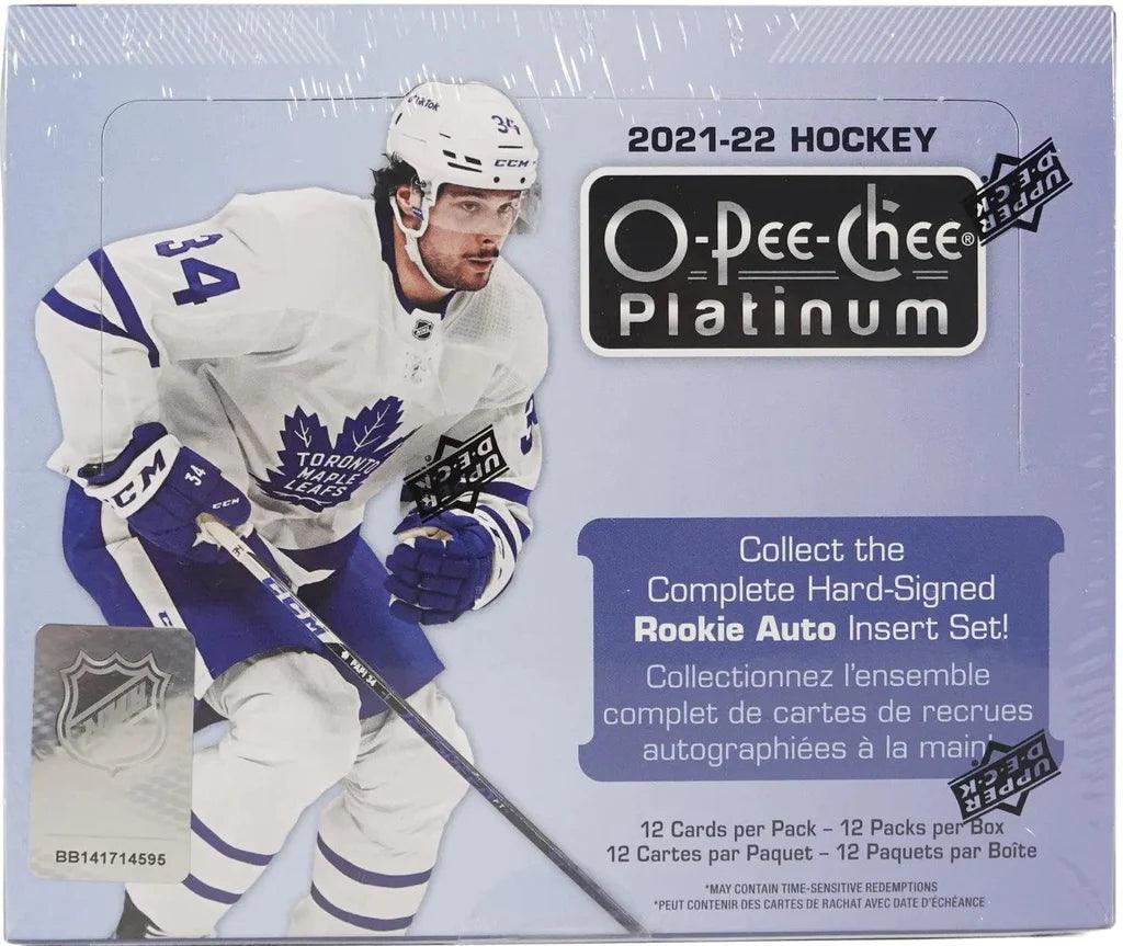 Hockey - 2021/22 - Upper Deck O - Pee - Chee Platinum - Hobby Box (12 Packs) Upper Deck 053334983365