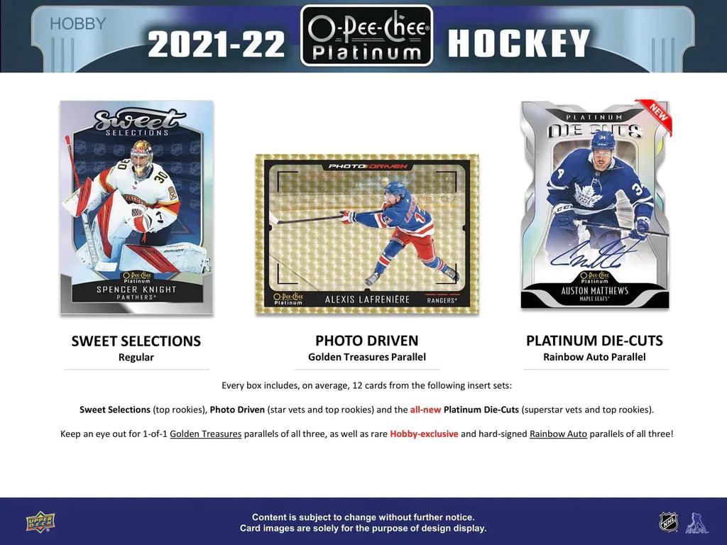 Hockey - 2021/22 - Upper Deck O - Pee - Chee Platinum - Hobby Box (12 Packs) Upper Deck 053334983365