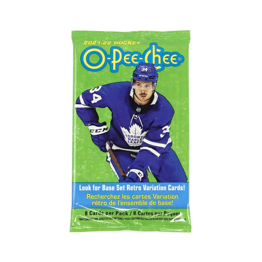 Hockey - 2021/22 - Upper Deck O - Pee - Chee - Retail Pack (8 Cards) Upper Deck 053334967754