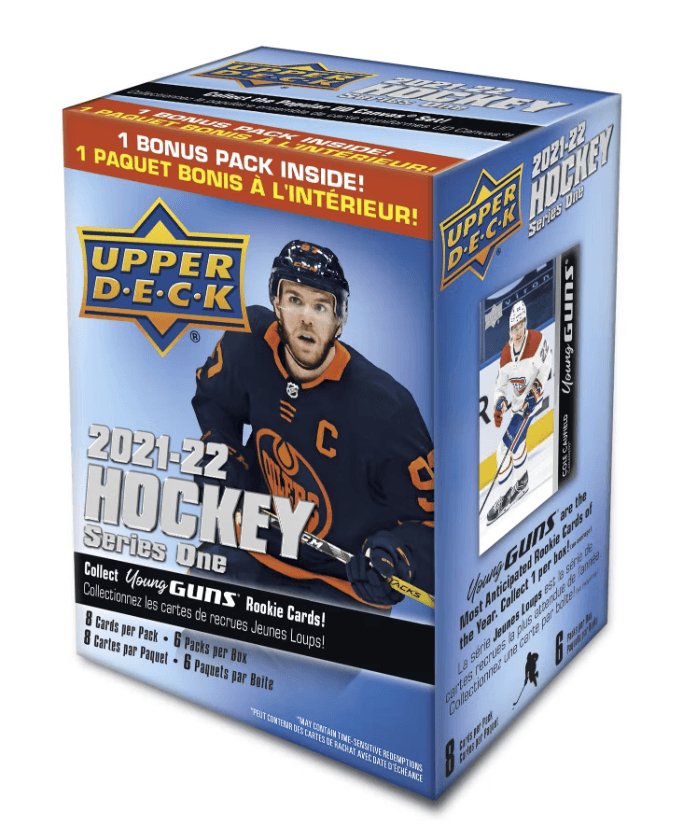 Hockey - 2021/22 - Upper Deck Series 1 - Blaster Box (6 Packs) Upper Deck 053334968331