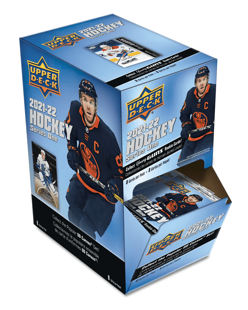 Hockey - 2021/22 - Upper Deck Series 1 - Gravity Box Retail Pack Upper Deck 053334968485