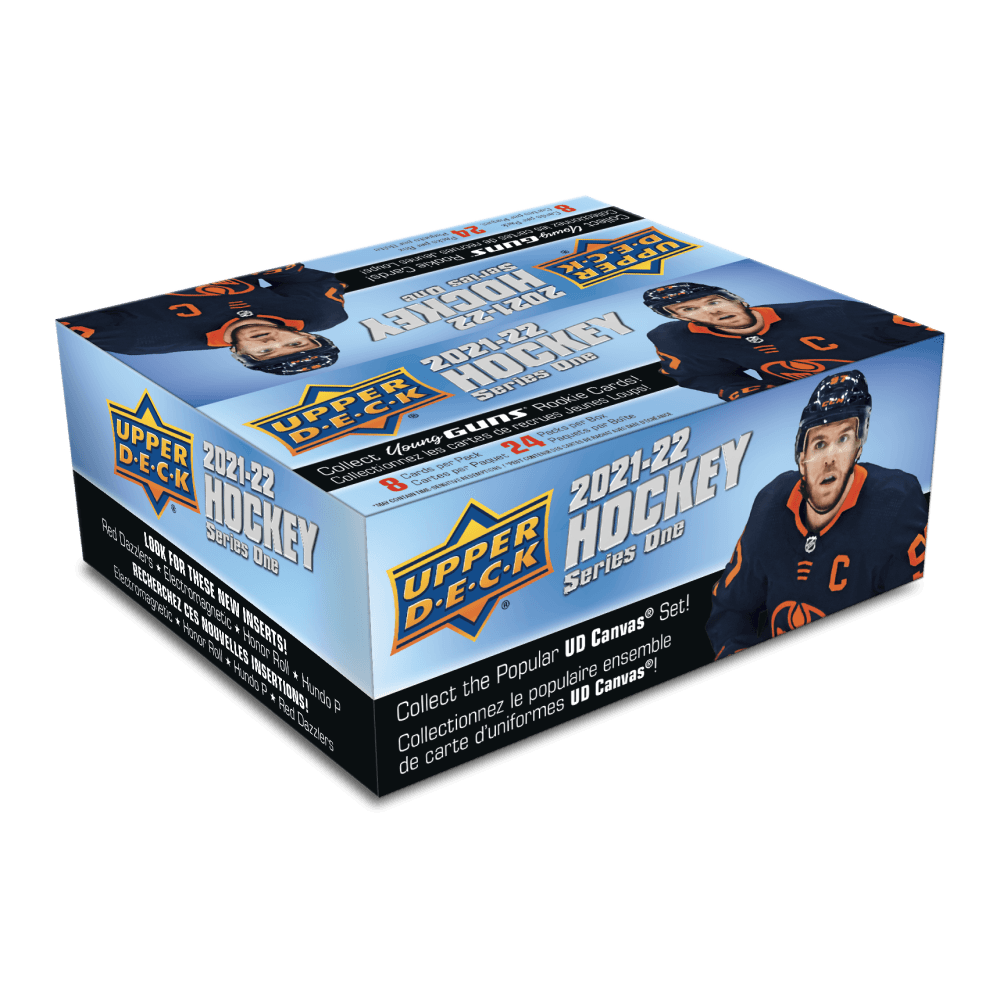 Hockey - 2021/22 - Upper Deck Series 1 - Retail Box (24 Packs) Upper Deck 053334968300