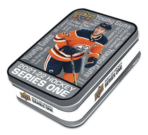 Hockey - 2021/22 - Upper Deck Series 1 - Tin Box (8 Packs + 1 Bonus Pack) Upper Deck 053334968614