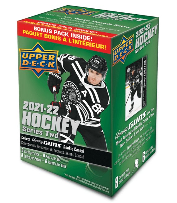 Hockey - 2021/22 - Upper Deck Series 2 - Blaster Box (6 Packs) Upper Deck 053334979788