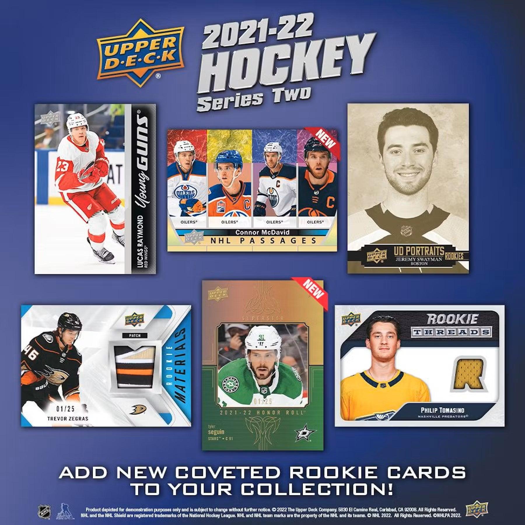 Hockey - 2021/22 - Upper Deck Series 2 - Hobby Box (24 Packs) Upper Deck 053334979696