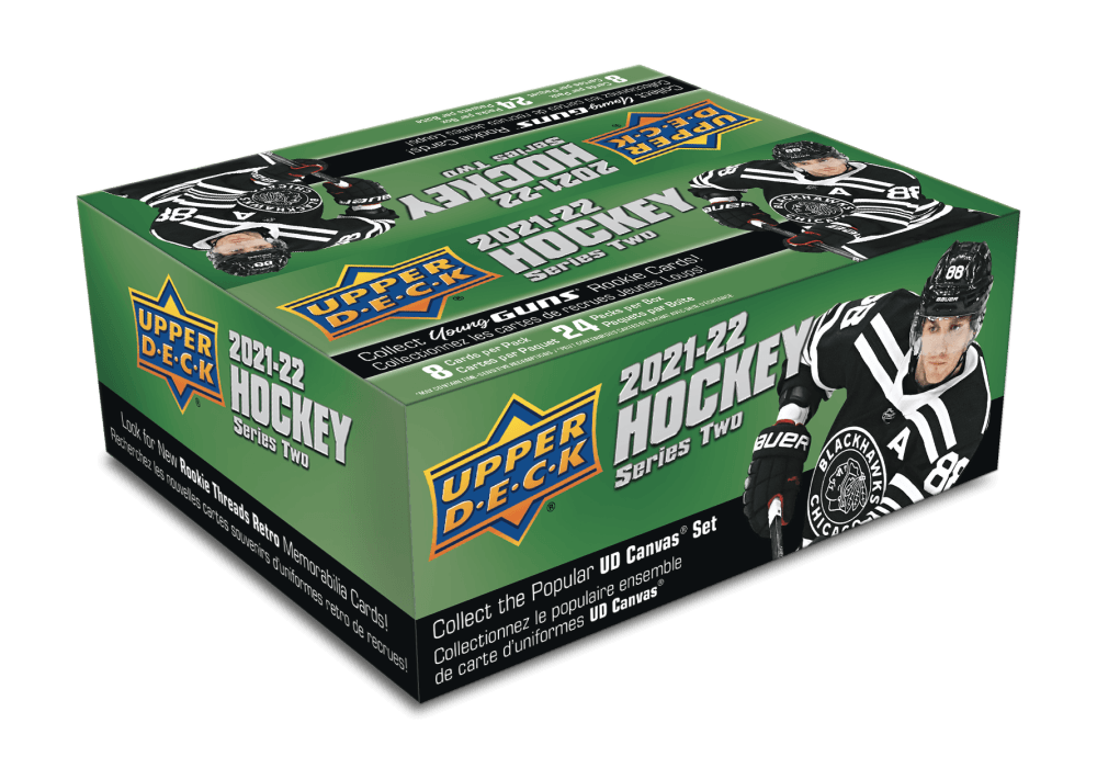 Hockey - 2021/22 - Upper Deck Series 2 - Retail Box (24 Packs) Upper Deck 053334979757